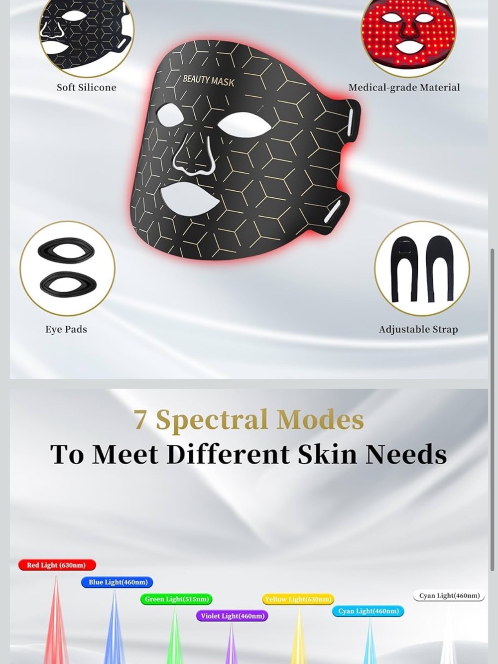 Red light mask - Picture 2 of 3